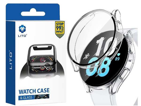 گلس و قاب ساعت هوشمند سامسونگ 44 میلی‌متری سری 5 لیتو Lito SPlus Galaxy Watch 5 44mm cover - تصویر 16