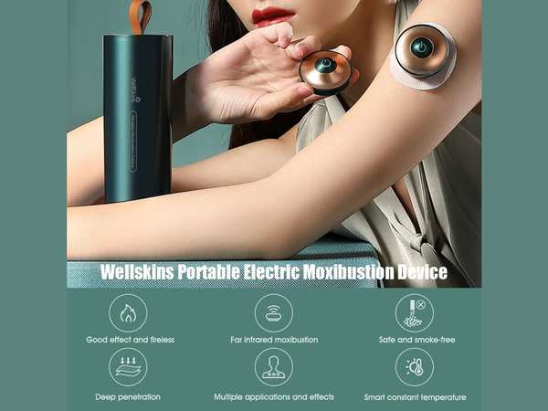 بهداشت و سلامت عمومی دستگاه کمپرس داغ الکترونیکی شارژی قابل حمل موکسا Wellskins Electronic Graphene Heating Compress Home Smart WX-RJ201 برند متفرقه - تصویر 18