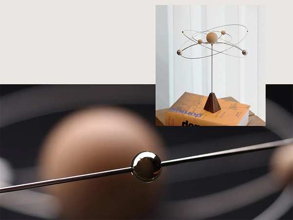 پخش کننده عطر طرح سیاره LH320 Balance Galaxy Wood Scent Diffuser - تصویر 13