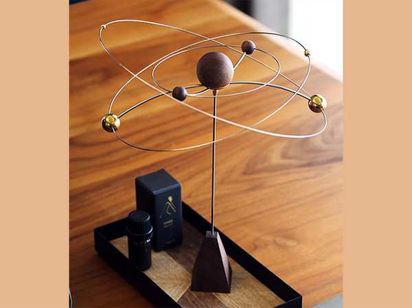 پخش کننده عطر طرح سیاره LH320 Balance Galaxy Wood Scent Diffuser - تصویر 6