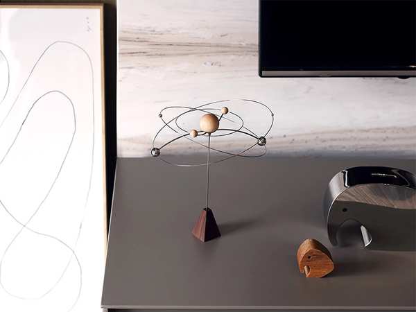 پخش کننده عطر طرح سیاره LH320 Balance Galaxy Wood Scent Diffuser - تصویر 7
