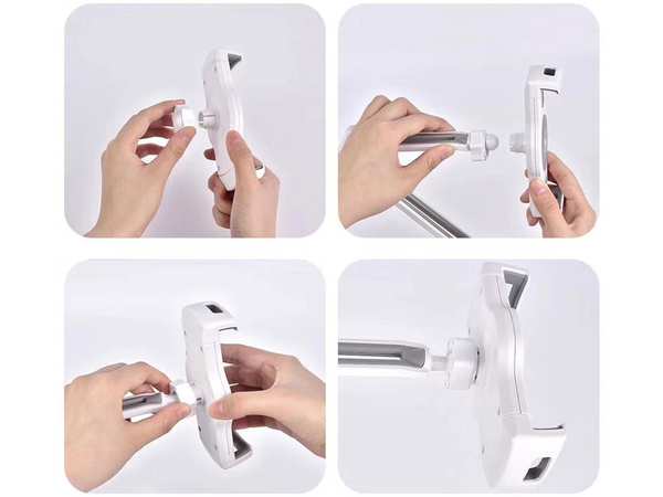 هولدر موبایل و تبلت رومیزی کوتتسی Coteetci Two Lamp Type Live Broadcasting Bracket CS5508 - تصویر 4