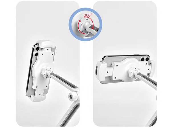 هولدر موبایل و تبلت رومیزی کوتتسی Coteetci Two Lamp Type Live Broadcasting Bracket CS5508 - تصویر 5