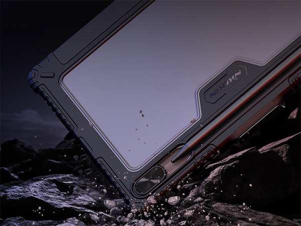 کیف محافظ بامپردار سامسونگ تب اس 9 نیلکین Nillkin Bumper Leather cover case Pro Multi-angle folding style for Samsung Galaxy Tab S9 - تصویر 20
