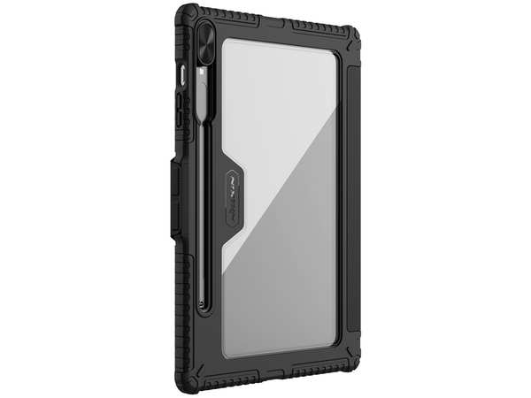 کیف محافظ بامپردار سامسونگ تب اس 9 نیلکین Nillkin Bumper Leather cover case Pro Multi-angle folding style for Samsung Galaxy Tab S9 - تصویر 5