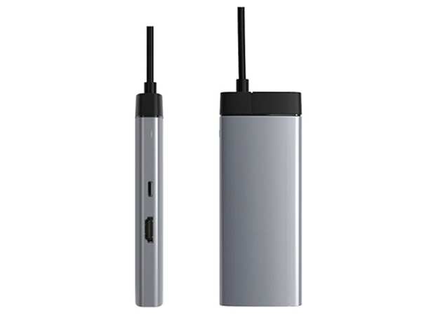 هاب تایپ سی 6 پورت کوتسی Coteeci 6in1 USB-C HUB Multiport Adapter 16007