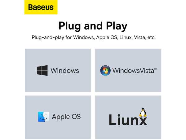 کابل تبدیل تایپ سی به پورت شبکه RJ45 LAN بیسوس Baseus Lite Series Port Ethernet Adapter Type-C To Rj45 100Mbps WKQX000201 - تصویر 10