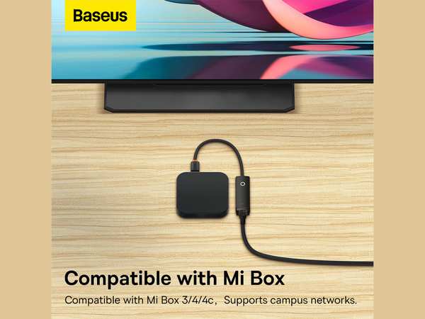 کابل تبدیل تایپ سی به پورت شبکه RJ45 LAN بیسوس Baseus Lite Series Port Ethernet Adapter Type-C To Rj45 100Mbps WKQX000201 - تصویر 14