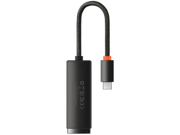 کابل تبدیل تایپ سی به پورت شبکه RJ45 LAN بیسوس Baseus Lite Series Port Ethernet Adapter Type-C To Rj45 100Mbps WKQX000201 - تصویر 2