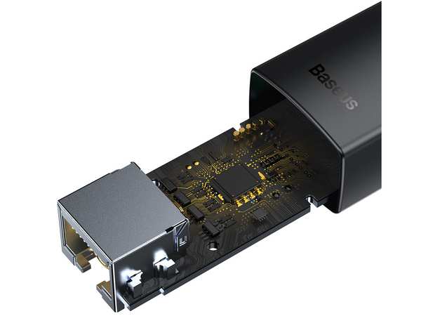 کابل تبدیل تایپ سی به پورت شبکه RJ45 LAN بیسوس Baseus Lite Series Port Ethernet Adapter Type-C To Rj45 100Mbps WKQX000201 - تصویر 6