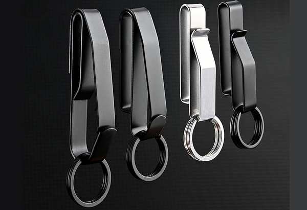 جاکلیدی کمری مردانه استیل ضد زنگ Stainless steel men's waist car keychain - تصویر 19