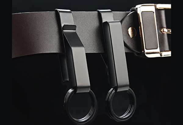 جاکلیدی کمری مردانه استیل ضد زنگ Stainless steel men's waist car keychain - تصویر 2