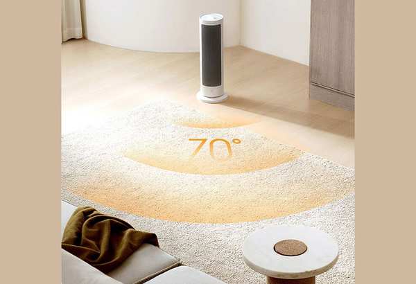 بخاری برقی رومیزی گرافنی 2000 وات شیائومی Xioami Mijia home electric heater LSNFJ03ZM - تصویر 5
