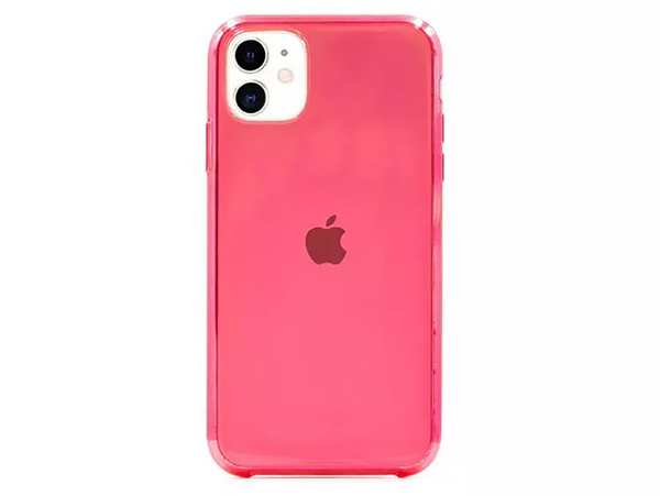 قاب محافظ شفاف رنگی آیفون 11 پرو Color transparent cover model Clear Case suitable for iPhone 11 Pro
