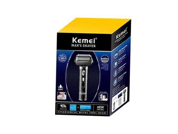 ریش تراش شارژی کمی Kemei Fast Speed Rechargeable Electric Shaver Km-1309 - تصویر 5