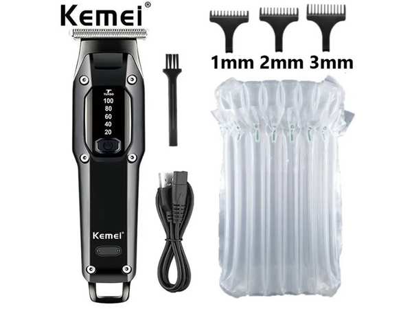 ریش تراش شارژی کمی Kemei KM-659 Grooming Cordless Barber Clippers Hair - تصویر 10