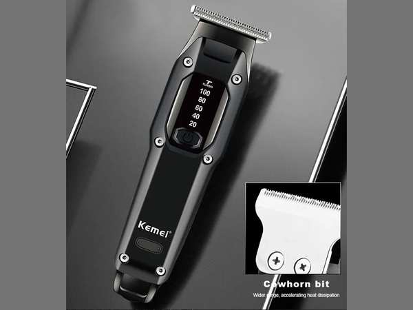 ریش تراش شارژی کمی Kemei KM-659 Grooming Cordless Barber Clippers Hair - تصویر 3