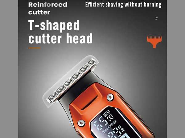 ماشین اصلاح موی سر و بدن شارژی کمی Rechargeable Hair Trimmer Kemei km-658 - تصویر 12