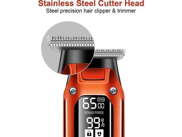 ماشین اصلاح موی سر و بدن شارژی کمی Rechargeable Hair Trimmer Kemei km-658 - تصویر 17