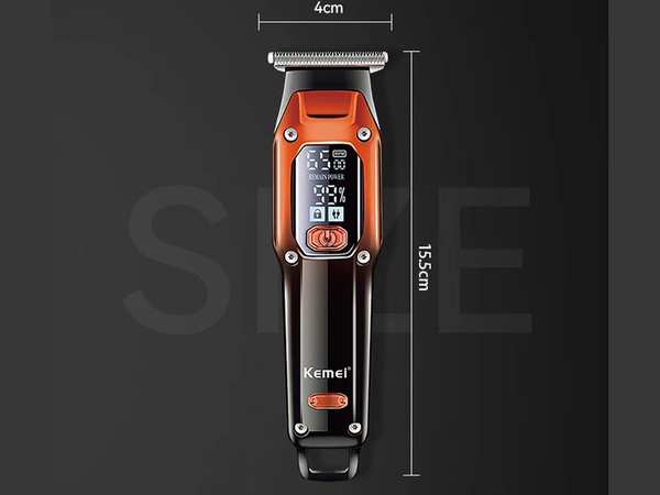 ماشین اصلاح موی سر و بدن شارژی کمی Rechargeable Hair Trimmer Kemei km-658 - تصویر 9