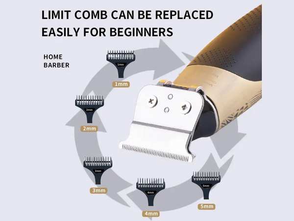 ماشین اصلاح موی سر و صورت شارژی کمی Kemei Cordless Man Barber Electric Hair Clipper KM-3298 - تصویر 5