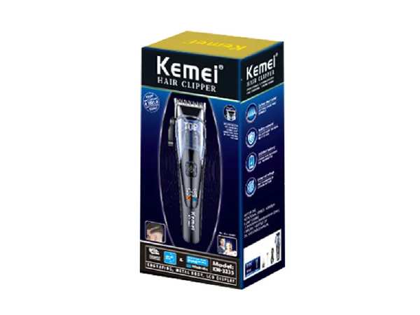 ماشین اصلاح موی سر و صورت شارژی کمی Kemei Professional Electric Hair Trimmer KM-3235 - تصویر 10