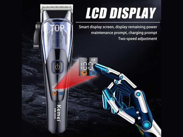 ماشین اصلاح موی سر و صورت شارژی کمی Kemei Professional Electric Hair Trimmer KM-3235 - تصویر 5