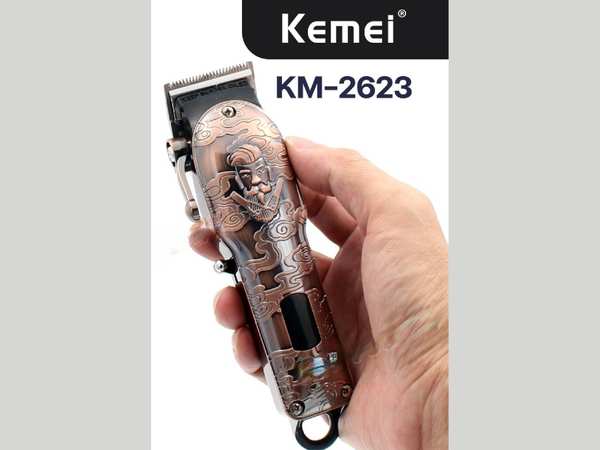 ماشین اصلاح موی سر و صورت شارژی کمی Kemei Rechargeable Hair Clipper KM-2623 - تصویر 3
