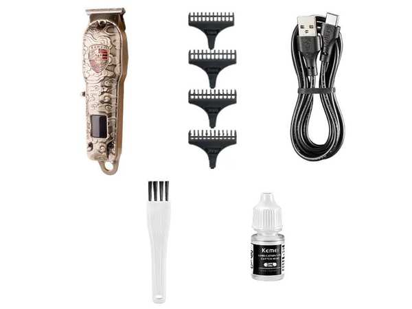 ماشین اصلاح موی سر و بدن کمی Kemei Clippers Men Professional Electric Trimmer Km-2129 - تصویر 3