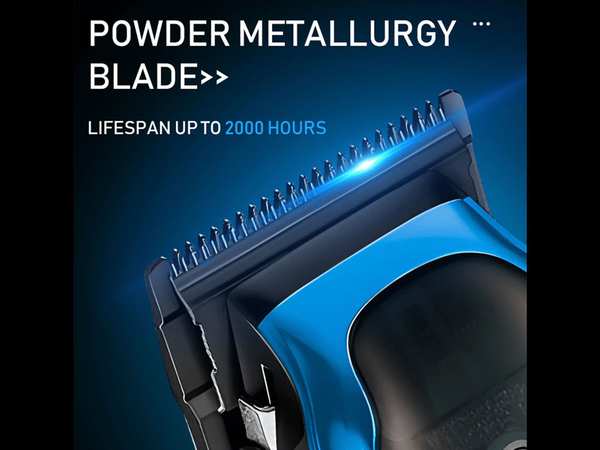 ماشین اصلاح موی سر و بدن حرفه‌ای شارژی کمی Kemei KM-1763 Hair Clippers Rechargeable Hair Trimmers For Salon - تصویر 8