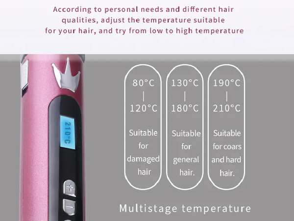 ویوو موی سر کمی Kemei Professional Curling Iron KM-1718 - تصویر 4