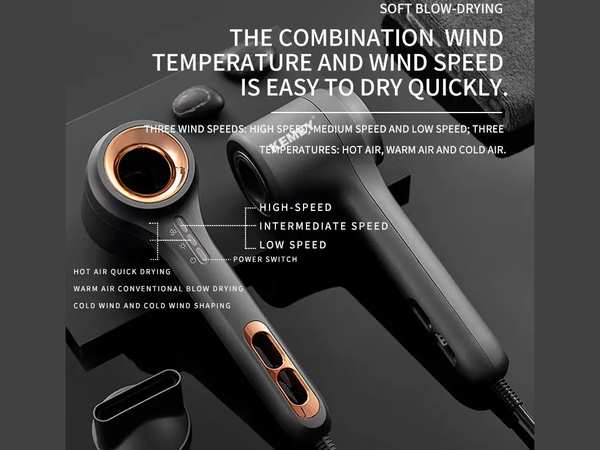 سشوار یون منفی 1500 وات کمی KEMEY High Speed Negative Ions Hair Dryer KM-2061 - تصویر 6