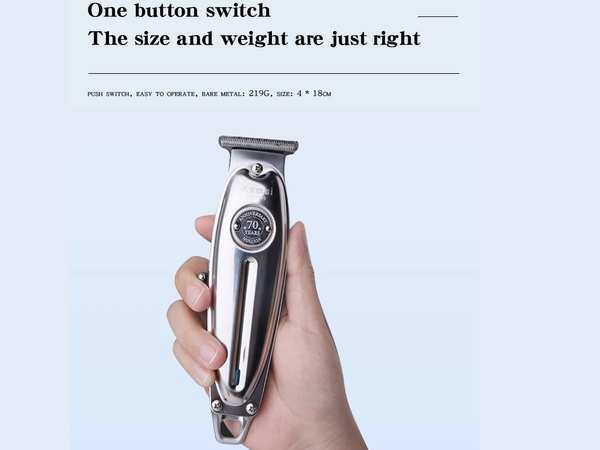 ماشین اصلاح موی سر و صورت شارژی کمی Kemei Rechargeable Hair Trimmer KM-1949 - تصویر 10