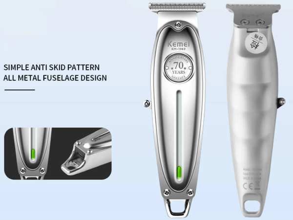 ماشین اصلاح موی سر و صورت شارژی کمی Kemei Rechargeable Hair Trimmer KM-1949 - تصویر 6