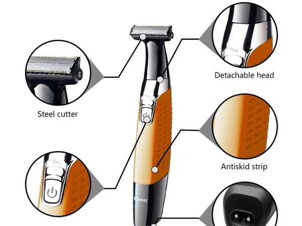 ریش تراش شارژی کمی Kemei KM-1910 Waterproof Electric Shaver USB Rechargeable - تصویر 10