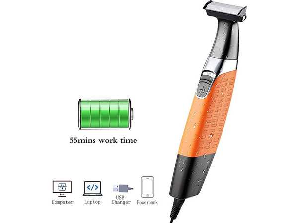 ریش تراش شارژی کمی Kemei KM-1910 Waterproof Electric Shaver USB Rechargeable - تصویر 14