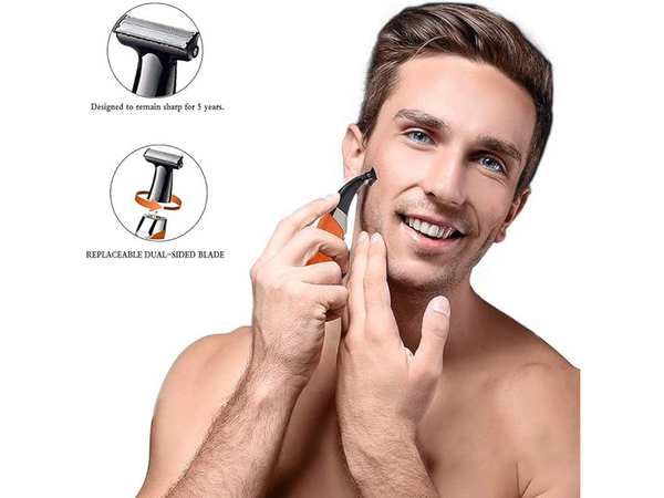 ریش تراش شارژی کمی Kemei KM-1910 Waterproof Electric Shaver USB Rechargeable - تصویر 21