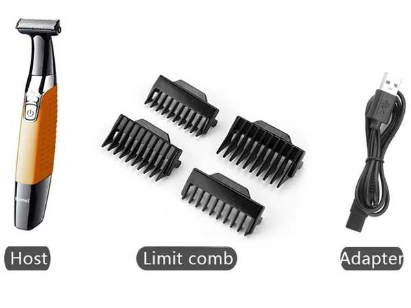 ریش تراش شارژی کمی Kemei KM-1910 Waterproof Electric Shaver USB Rechargeable - تصویر 4