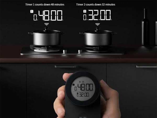 ست ابزار آشپز خانه ترازو، تایمر و درب باز کن شیائومی Xiaomi Mijia KJG001T 3 in 1 Kitchen Tool Set Electronic Kitchen Scale Smart Timer Electric Wine Opener - تصویر 6
