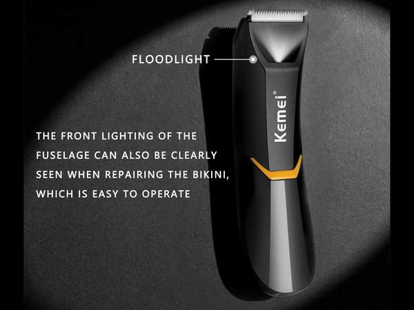 ماشین اصلاح موی بدن شارژی ضدآب کمی Kemei Body Hair Trimmer KM-3208 - تصویر 15