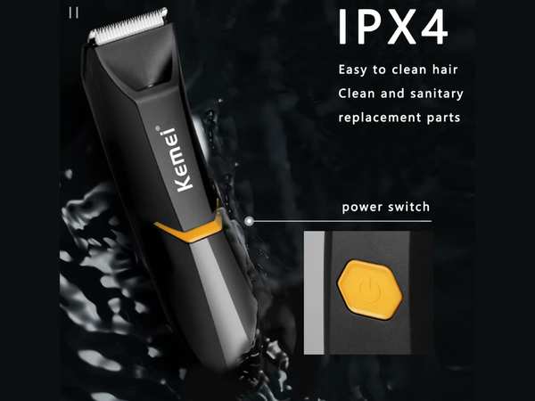 ماشین اصلاح موی بدن شارژی ضدآب کمی Kemei Body Hair Trimmer KM-3208 - تصویر 5