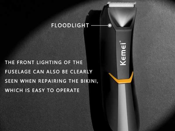 ماشین اصلاح موی بدن شارژی ضدآب کمی Kemei Body Hair Trimmer KM-3208 - تصویر 8