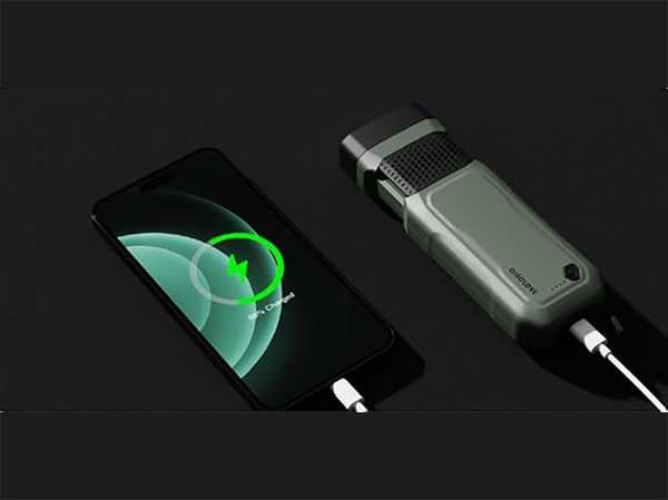 چراغ قوه، پاوربانک و حشره کش قابل حمل Electric Portable Rechargeable USB Mosquito Repellent With Flashlight &amp; Powerbank - تصویر 3