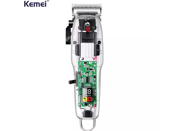 ریش تراش و ماشین اصلاح شارژی کمی Kemei Km-Ng108 Usb Transparent Body Hair Cutting Machine - تصویر 5