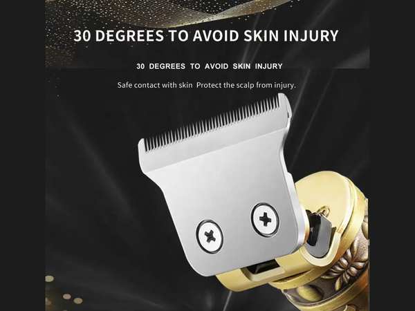ماشین اصلاح موی سر و بدن شارژی ضدآب کمی Kemei Km-2095 Stainless Steel Blade Waterproof Trimmer - تصویر 3