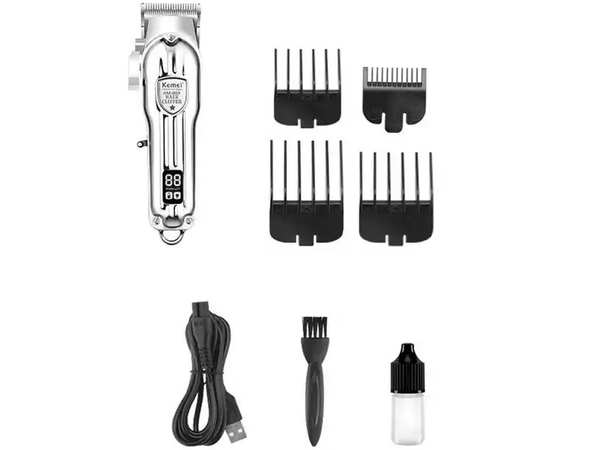 ماشین اصلاح موی سر و بدن شارژی کمی Kemei KM-803 Rechargeable Hair Clipper Electric Hair Cutting Machine - تصویر 5