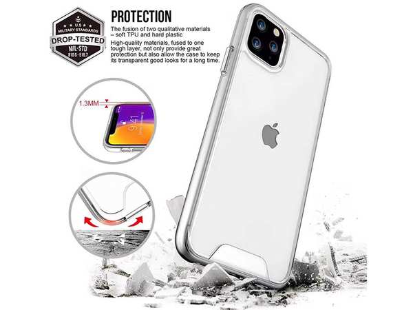قاب شفاف آیفون 11 پرومکس اسپیس کالکشن Drop Protection cover space collection iPhone 11 Pro Max - تصویر 4