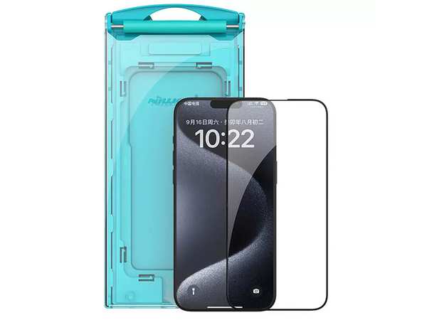 گلس آیفون 15 پرومکس نیلکین Nillkin EZ set tempered glass screen protector iPhone 15 Pro Max 6.7