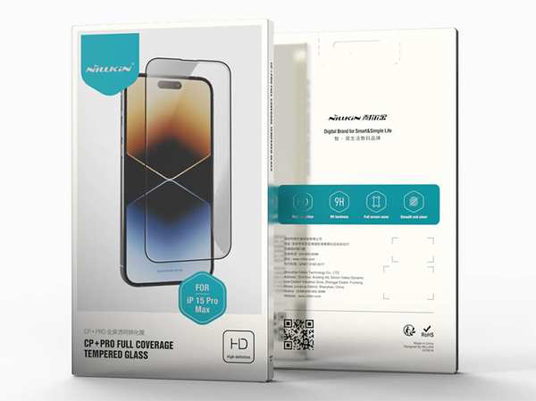 گلس آیفون 15 پرومکس نیلکین Nillkin Apple iPhone 15 Pro max CP+Pro tempered glass - تصویر 11