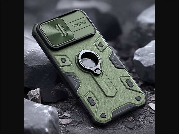 قاب محافظ آیفون 15 پرومکس نیلکین Nillkin Apple iPhone 15 Pro max Cam Shield Armor Case - تصویر 15